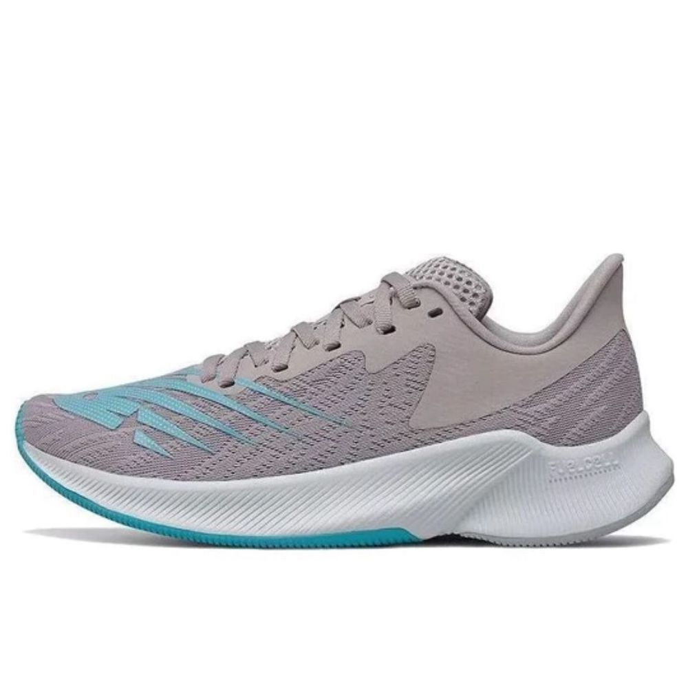 New Balance Women's FuelCell Prism Logwood Virtual Sky Sneakers Gray & White Siz